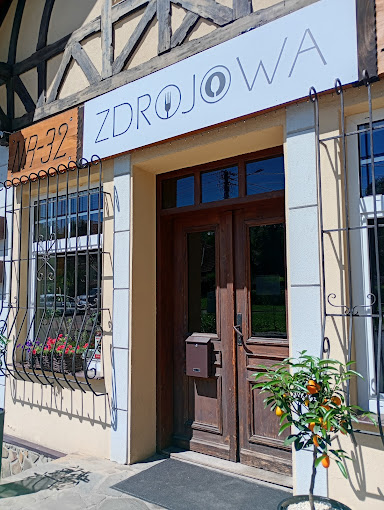 Wejście do Restauracji Zdrojowa
